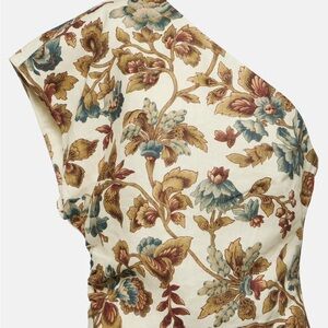 SIR the label One-Shoulder Top in Eleanor Print NWT